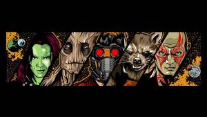 Guardians Of The Galaxy Digital Collage guardians of the galaxy wallpaper