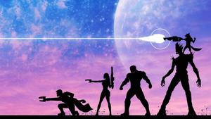 Guardians Of The Galaxy Shadow Art guardians of the galaxy wallpaper