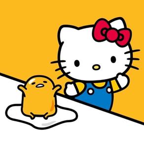 Gudetama And Hello Kitty PFP hello kitty pfp wallpaper