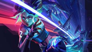 Guns Blazing - Join the fight in VALORANT valorant wallpaper