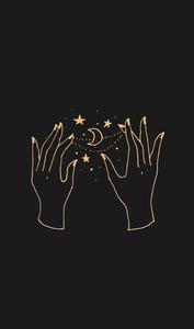 Hands And Stars Aesthetic Drawing aesthetic drawings wallpaper