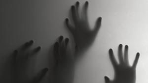 Hands Glass Shadow Scary scary wallpaper