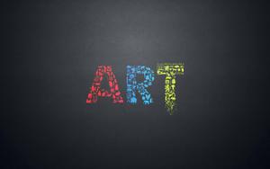 Handwritten Art Lettered Quote art wallpaper