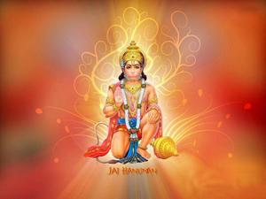 Hanuman On Vine Pattern 4K HD Wallpaper