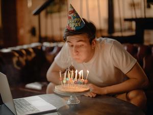 Happy Birthday Blow The Cake Picture happy birthday wallpaper