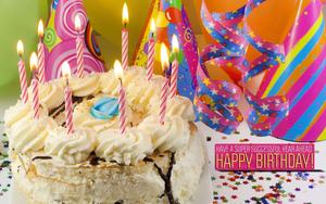 Happy Birthday White Cake Picture happy birthday wallpaper