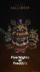 Happy Halloween from Fnaf! fnaf wallpaper