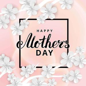 happy mothers day with white flowers mothers day wallpaper