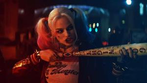Harley Quinn strides into action in Suicide Squad. harley quinn wallpaper