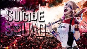 Harley Quinn Suicide Squad Poster Background harley quinn wallpaper