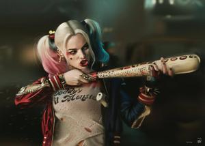 Harley Quinn & The Suicide Squad - Ready for Action harley quinn wallpaper