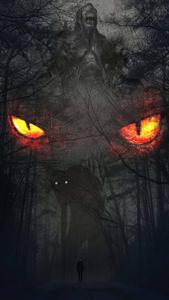 Haunted Woods Dark Devil dark devil wallpaper