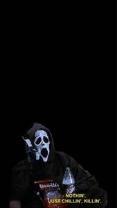 Haunting Portrait of Ghostface from Scream scream wallpaper