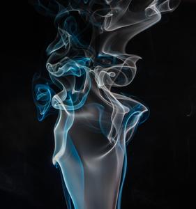 Hazy Smoke on a Dark Background black screen wallpaper