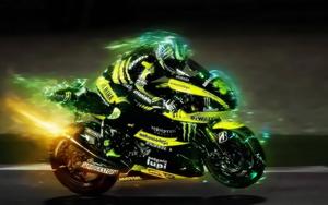 HD Amazing Green Motorcycle motorcycle wallpaper