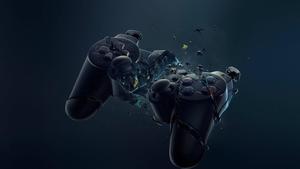 HD Artwork Gaming Controller Wallpaper