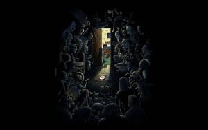 HD Scary Dark Room scary wallpaper