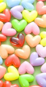 Heart-shaped Candy Girly iPhone girly iphone wallpaper