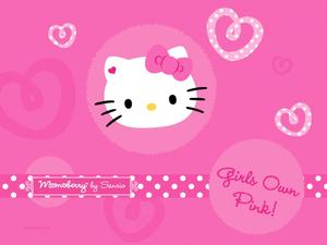 Hello Kitty has her own unique style Wallpaper