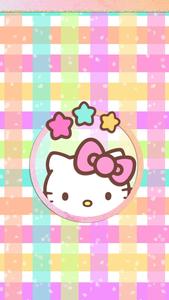 Hello Kitty Kawaii Weaved Pastel kawaii wallpaper