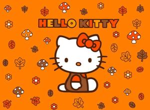 Hello Kitty Laptop Fall Aesthetic hello kitty laptop wallpaper