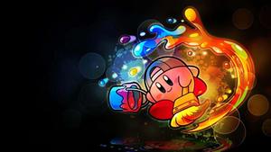 Helpful friend Kirby stands by to lend a hand. kirby wallpaper