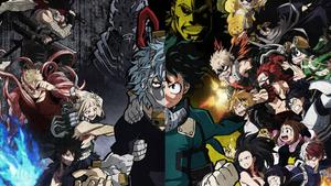 Heroes Unite in the Fight Against Villains my hero academia wallpaper