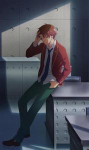 High-Schooler Kiyotaka Ayanokoji Plotting Strategy in Classroom kiyotaka ayanokoji wallpaper