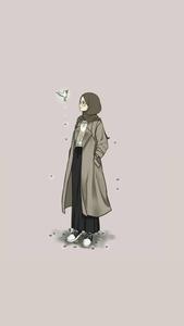 Hijab Cartoon Little Bird hijab cartoon wallpaper
