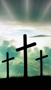 Hill Crosses Jesus 4K iPhone jesus 4k iphone wallpaper