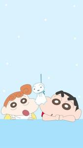 Himawari And Shinchan Aesthetic shinchan aesthetic wallpaper