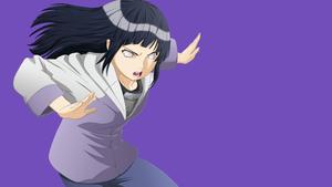 Hinata In Purple Theme hinata wallpaper