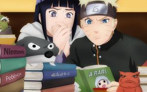 Hinata Studying With Naruto hinata wallpaper