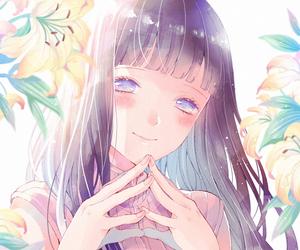 Hinata With Flowers Fanart hinata wallpaper
