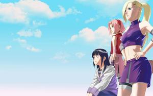 Hinata With Sakura And Ino hinata wallpaper