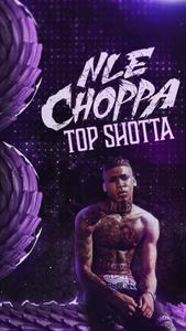 Hip hop artist NLE Choppa in a dynamic pose nle choppa wallpaper