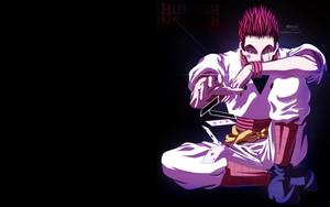 Hisoka With His Cards hunter x hunter wallpaper