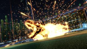 Hit the Boost and Take Flight in Rocket League rocket league wallpaper