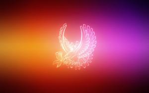 Ho-Oh, from the Pokemon Gold and Silver games, captured in all its majesty. pokemon wallpaper