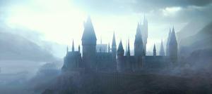 Hogwarts Castle Standing in Ethereal Splendor hogwarts wallpaper