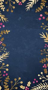 Holiday Phone Border phone wallpaper