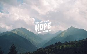 Hope Mountain Aesthetic Laptop laptop wallpaper