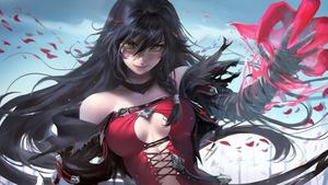 Hot Anime Girl with Claws anime girl wallpaper