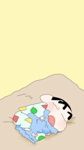 Hugging A Pillow Shinchan Aesthetic shinchan aesthetic wallpaper