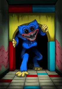 Huggy Wuggy Coming Out huggy wuggy wallpaper