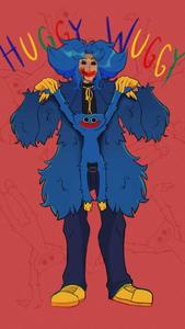 Huggy Wuggy Human Version huggy wuggy wallpaper