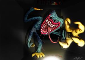 Huggy Wuggy Long Tongue huggy wuggy wallpaper