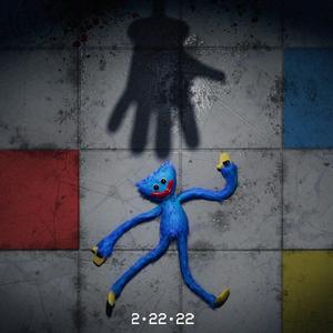 Huggy Wuggy On The Floor huggy wuggy wallpaper