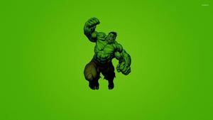 Hulk Neon Green Background hulk wallpaper