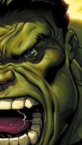 Hulk smashes through the city skyline hulk wallpaper